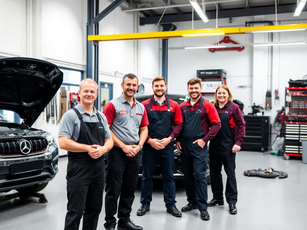 Team der Muldenhammer-Werkstatt